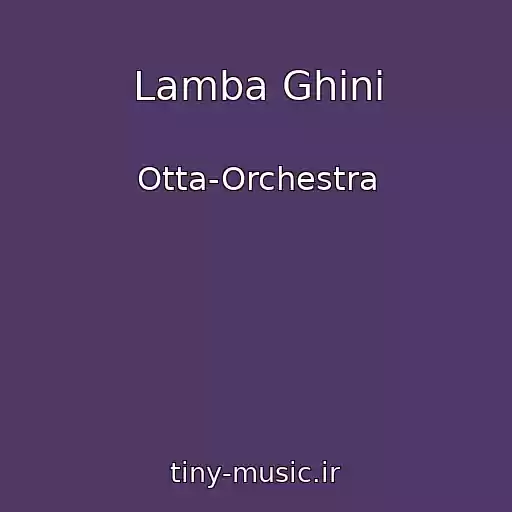 کاور آهنگ Lamba Ghini از Otta-Orchestra