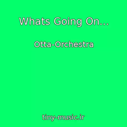 کاور آهنگ Whats Going On... از Otta-Orchestra