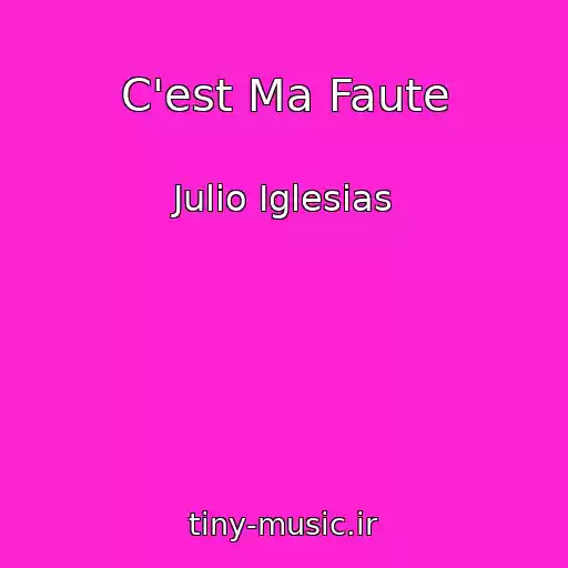 کاور آهنگ C'est Ma Faute از Julio Iglesias