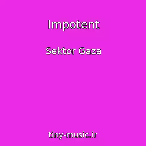 کاور آهنگ Impotent از Sektor Gaza