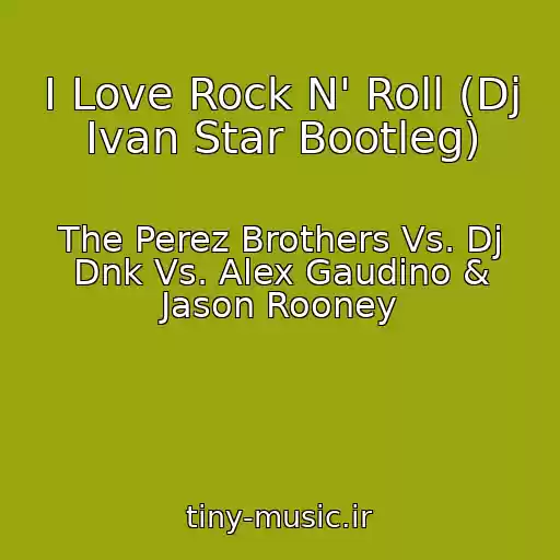 کاور آهنگ I Love Rock N' Roll (Dj Ivan Star Bootleg) از The Perez Brothers Vs. Dj Dnk Vs. Alex Gaudino & Jason Rooney