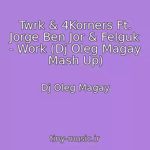کاور آهنگ Twrk & 4Korners Ft. Jorge Ben Jor & Felguk - Work (Dj Oleg Magay Mash Up) از Dj Oleg Magay