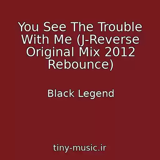 کاور آهنگ You See The Trouble With Me (J-Reverse Original Mix 2012 Rebounce) از Black Legend