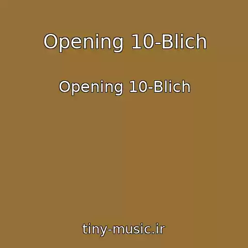 کاور آهنگ Opening 10-Blich از Opening 10-Blich