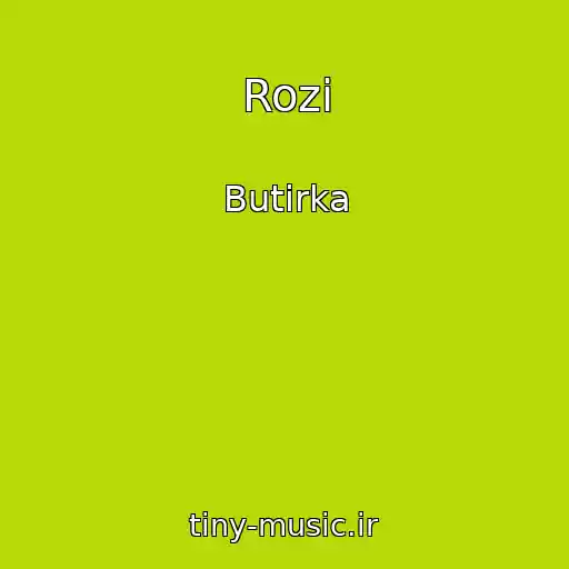 کاور آهنگ Rozi از Butirka