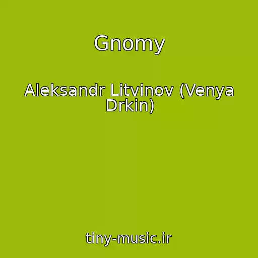 کاور آهنگ Gnomy از Aleksandr Litvinov (Venya Drkin)