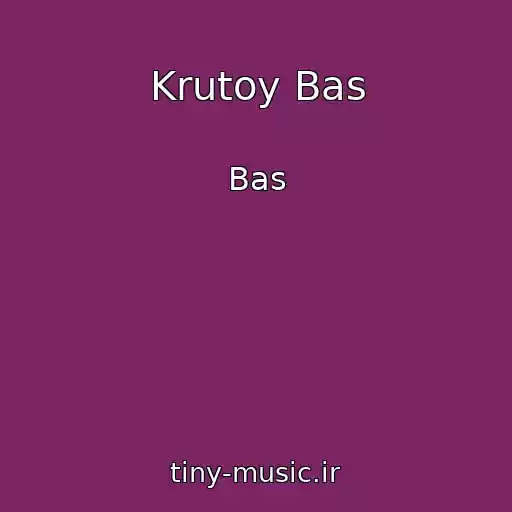 کاور آهنگ Krutoy Bas از Bas