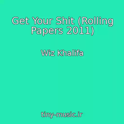کاور آهنگ Get Your Shit (Rolling Papers 2011) از Wiz Khalifa