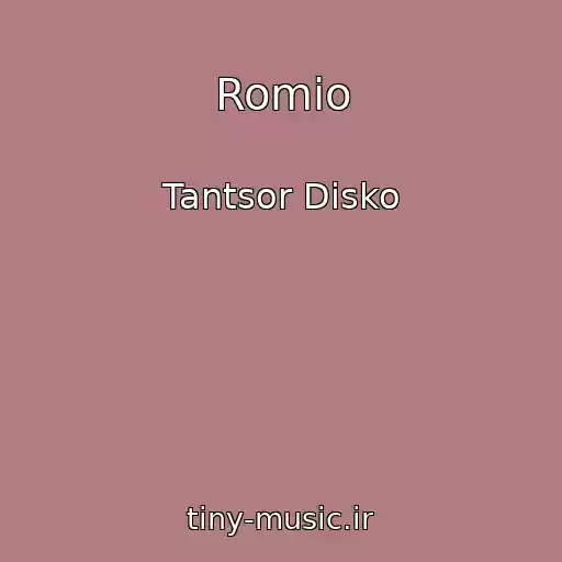 کاور آهنگ Romio از Tantsor Disko