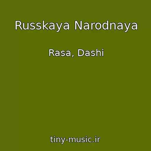 کاور آهنگ Russkaya Narodnaya از Rasa, Dashi