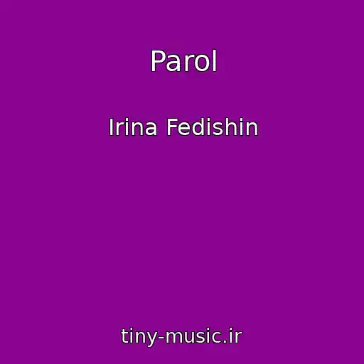 کاور آهنگ Parol از Іrina Fedishin