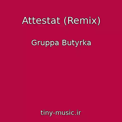 کاور آهنگ Attestat (Remix) از Gruppa Butyrka