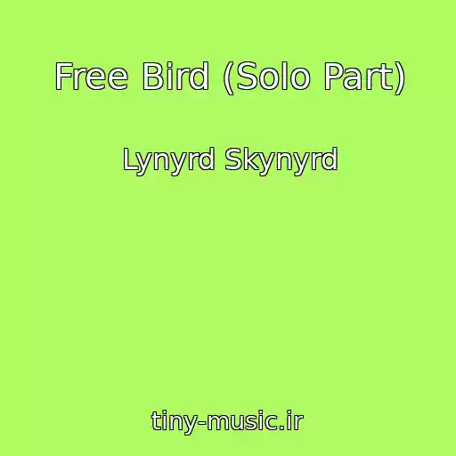 کاور آهنگ Free Bird (Solo Part) از Lynyrd Skynyrd