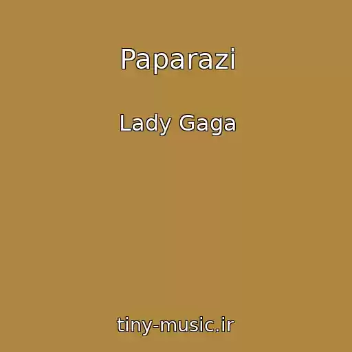 کاور آهنگ Paparazi از Lady Gaga