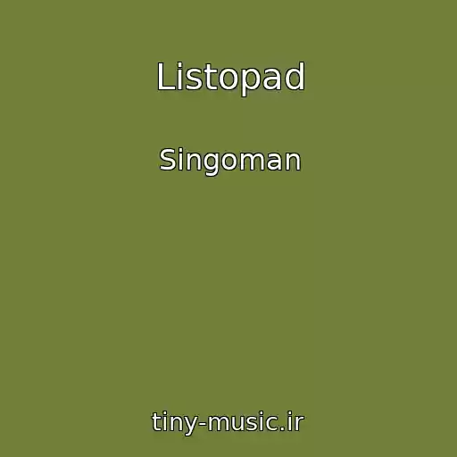 کاور آهنگ Listopad از Singoman