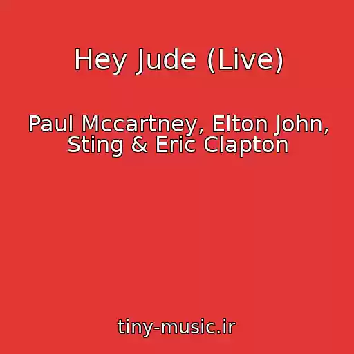 کاور آهنگ Hey Jude (Live) از Paul Mccartney, Elton John, Sting & Eric Clapton