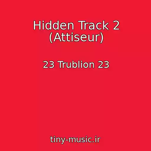 کاور آهنگ Hidden Track 2 (Attiseur) از 23 Trublion 23