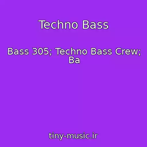 کاور آهنگ Techno Bass از Bass 305; Techno Bass Crew; Ba