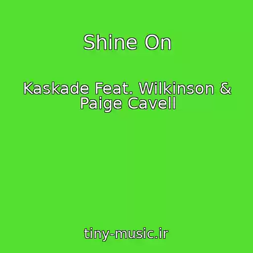 کاور آهنگ Shine On از Kaskade Feat. Wilkinson & Paige Cavell