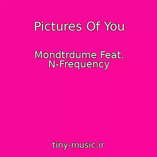 کاور آهنگ Pictures Of You از Mondtrdume Feat. N-Frequency