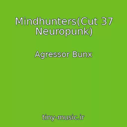 کاور آهنگ Mindhunters(Cut 37 Neuropunk) از Agressor Bunx
