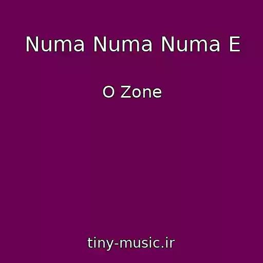 کاور آهنگ Numa Numa Numa E از O Zone