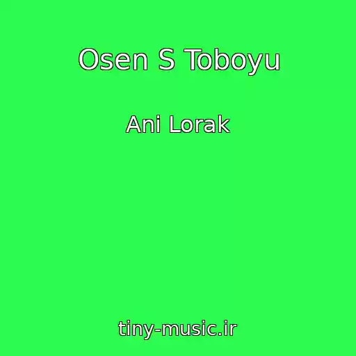 کاور آهنگ Osen S Toboyu از Anі Lorak