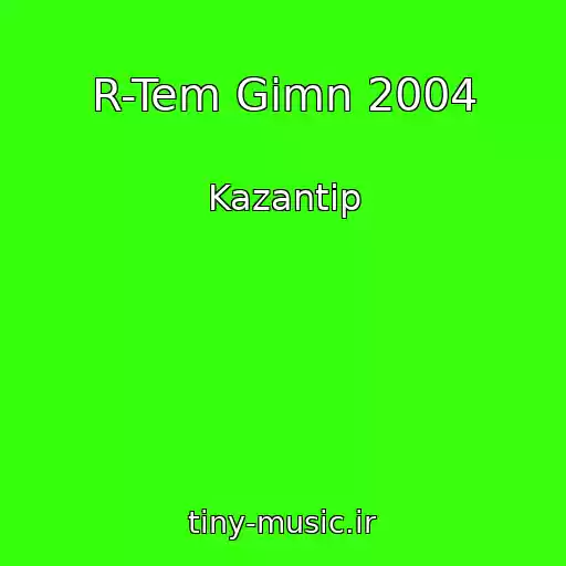 کاور آهنگ R-Tem Gimn 2004 از Kazantip