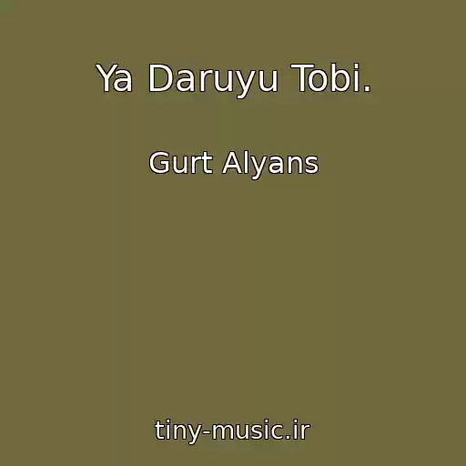 کاور آهنگ Ya Daruyu Tobі. از Gurt Alyans