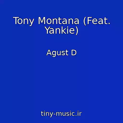 کاور آهنگ Tony Montana (Feat. Yankie) از Agust D