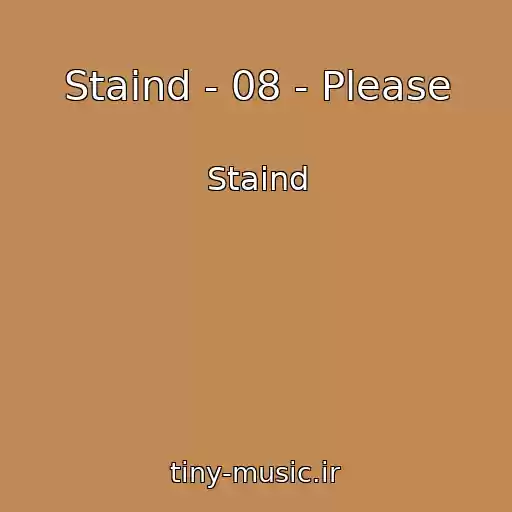 کاور آهنگ Staind - 08 - Please از Staind