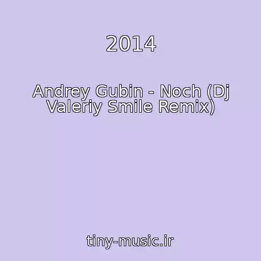 کاور آهنگ 2014 از Andrey Gubin - Noch (Dj Valeriy Smile Remix)