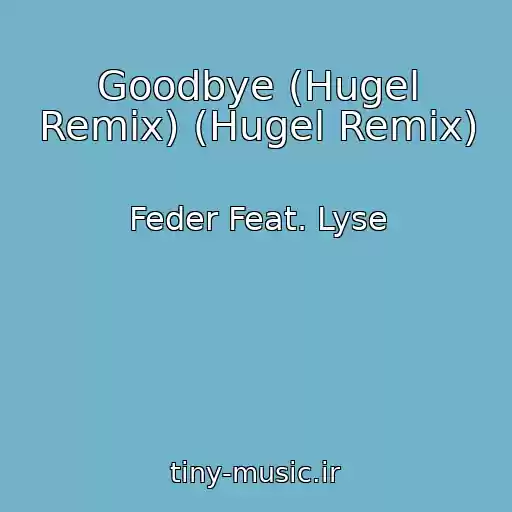 کاور آهنگ Goodbye (Hugel Remix) (Hugel Remix) از Feder Feat. Lyse