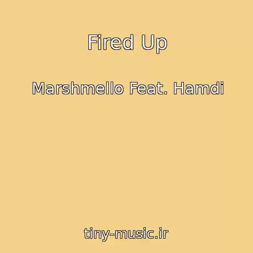 کاور آهنگ Fired Up از Marshmello Feat. Hamdi