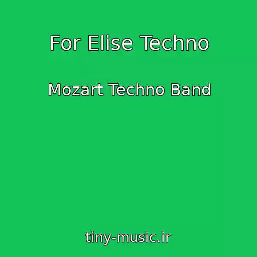 کاور آهنگ For Elise Techno از Mozart Techno Band