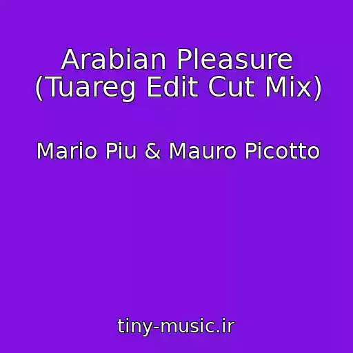 کاور آهنگ Arabian Pleasure (Tuareg Edit Cut Mix) از Mario Piu & Mauro Picotto