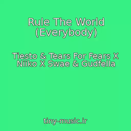 کاور آهنگ Rule The World (Everybody) از Tiesto & Tears For Fears X Niiko X Swae & Gudfella