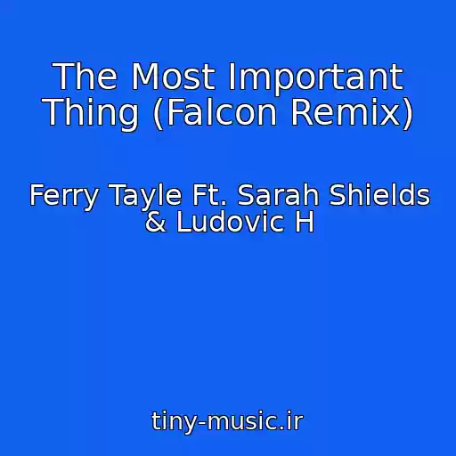کاور آهنگ The Most Important Thing (Falcon Remix) از Ferry Tayle Ft. Sarah Shields & Ludovic H
