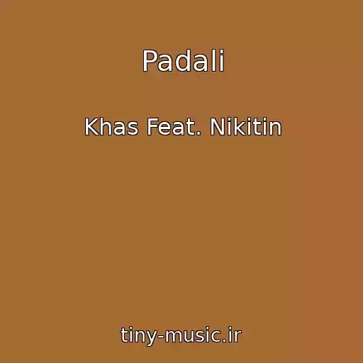 کاور آهنگ Padali از Khas Feat. Nikitin