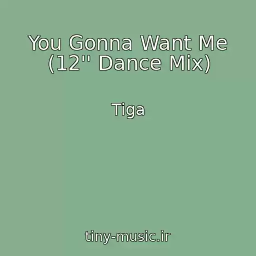 کاور آهنگ You Gonna Want Me (12'' Dance Mix) از Tiga