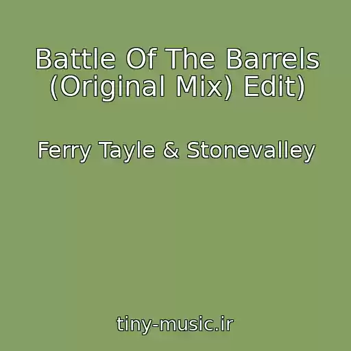 کاور آهنگ Battle Of The Barrels (Original Mix) Edit) از Ferry Tayle & Stonevalley