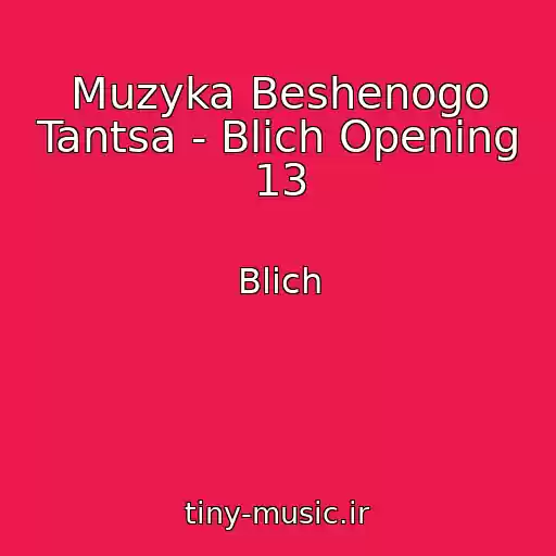 کاور آهنگ Muzyka Beshenogo Tantsa - Blich Opening 13 از Blich