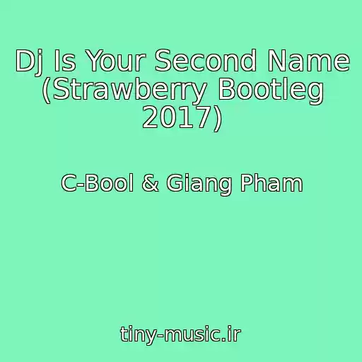کاور آهنگ Dj Is Your Second Name (Strawberry Bootleg 2017) از C-Bool & Giang Pham