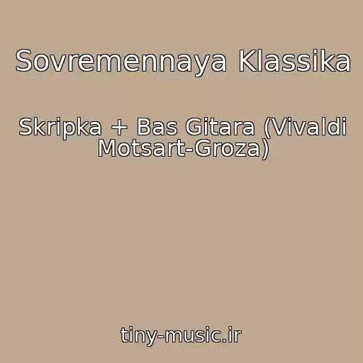 کاور آهنگ Sovremennaya Klassika از Skripka + Bas Gitara (Vivaldi Motsart-Groza)