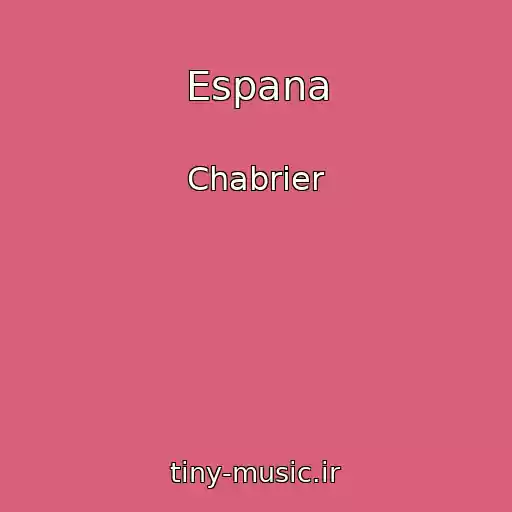 کاور آهنگ Espana از Chabrier