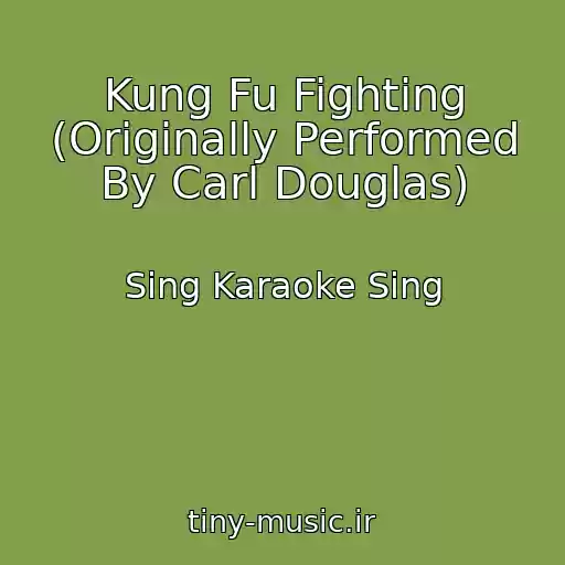 کاور آهنگ Kung Fu Fighting (Originally Performed By Carl Douglas) از Sing Karaoke Sing