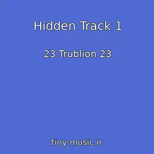 کاور آهنگ Hidden Track 1 از 23 Trublion 23