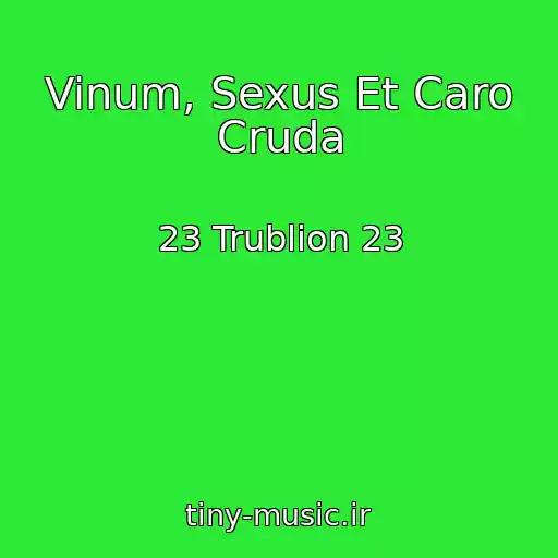 کاور آهنگ Vinum, Sexus Et Caro Cruda از 23 Trublion 23