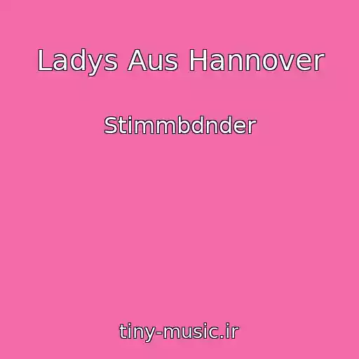 کاور آهنگ Ladys Aus Hannover از Stimmbdnder