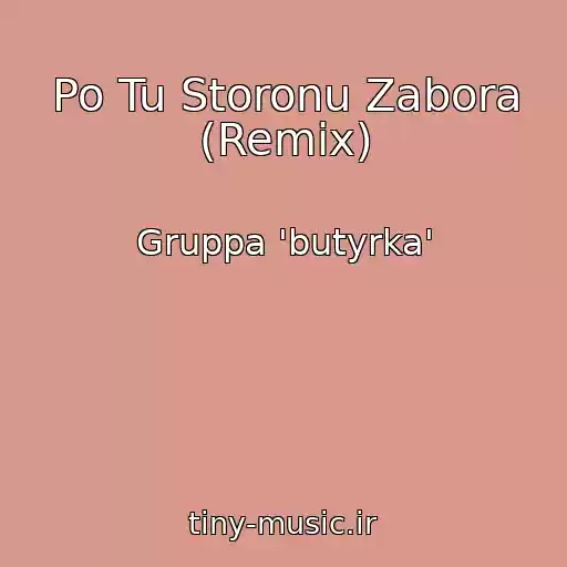 کاور آهنگ Po Tu Storonu Zabora (Remix) از Gruppa 'butyrka'